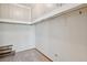 Walk-in closet with overhead and rod shelving at 660 S Alton Way # 5C, Denver, CO 80247