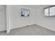 Simple bedroom with carpet, window, and closet at 7131 Clay St, Westminster, CO 80030