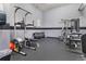 Fitness center with weight training equipment at 1555 California St # 316, Denver, CO 80202