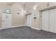 Building lobby with elevators and stairs at 1555 California St # 316, Denver, CO 80202