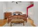 Spacious bedroom with wood floors and large closet at 1555 California St # 316, Denver, CO 80202