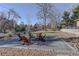 Spacious backyard featuring a fire pit area perfect for outdoor entertaining at 6650 W 29Th Ave, Wheat Ridge, CO 80214