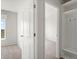 Hallway with access to bedroom and closet at 165 S County Road 197, Byers, CO 80103