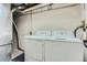 Basement laundry room with washer and dryer at 1649 S Ivory Cir # D, Aurora, CO 80017