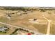 Aerial view showing a house under construction and surrounding area at 37057 Still Rock Pt, Elizabeth, CO 80107