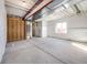 Unfinished basement with concrete floor and plumbing at 37057 Still Rock Pt, Elizabeth, CO 80107