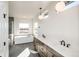 Elegant bathroom with double vanity, soaking tub, and shower at 37057 Still Rock Pt, Elizabeth, CO 80107