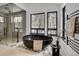 Spa-like bathroom featuring a freestanding tub and walk-in shower at 72 Dyer Trl, Breckenridge, CO 80424