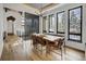 Elegant dining area with wood table and chairs, plus a view at 72 Dyer Trl, Breckenridge, CO 80424