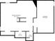 Basement floorplan showing recreation room and bath at 4756 E Pinewood Cir, Centennial, CO 80121