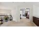 Hallway leading to the main bedroom with built in cabinets at 4756 E Pinewood Cir, Centennial, CO 80121