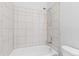 Clean bathroom with shower and bathtub at 22580 E Ontario Dr # 103, Aurora, CO 80016