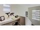 Upstairs study area with built-in desk and world map at 1230 Sugarloaf Ln, Erie, CO 80516