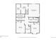 Second floor plan with primary bedroom and bath, 2nd bedroom, and laundry at 11882 Edenfeld St, Parker, CO 80134