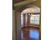 Spacious dining room with hardwood floors and chandelier at 2855 Rock Creek Cir # 158, Superior, CO 80027