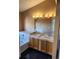 Main bathroom with double sinks and a large mirror at 2855 Rock Creek Cir # 158, Superior, CO 80027