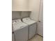Bright laundry room with washer and dryer included at 4630 Copeland Cir # 102, Highlands Ranch, CO 80126