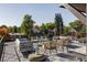 Spacious rooftop deck with comfortable seating and city views at 3362 W 32Nd Ave, Denver, CO 80211