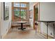 Small sitting area with a table and chairs, plus mountain views at 1420 Sierra Dr, Boulder, CO 80302