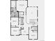 Upper floor plan featuring bedrooms, bathrooms, and laundry at 9359 Russell Cir, Arvada, CO 80007