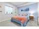 Basement bedroom with comfortable queen bed and window at 3655 Silver Rock Cir, Castle Rock, CO 80104