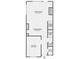 Main floor plan showcasing living room, dining area, kitchen and bathroom at 2311 Decatur St, Denver, CO 80211