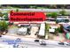Aerial view of commercial redevelopment lot at 2752 Miner St, Idaho Springs, CO 80452