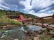 Scenic view of bridge, river, and Argo Gold Mine at 2752 Miner St, Idaho Springs, CO 80452