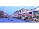 Evening street scene with outdoor dining and brewery at 2752 Miner St, Idaho Springs, CO 80452