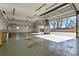 Spacious garage with two overhead doors and ample storage at 6316 Tennyson St, Arvada, CO 80003