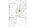 Two-story home floor plan with 3-car garage and gourmet kitchen at 8845 Yellowcress St, Littleton, CO 80125