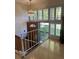 Bright entryway with hardwood floors and chandelier at 2789 S Ivan Way, Denver, CO 80227