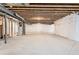 Unfinished basement offering versatile storage space at 11442 Autumn Moon St, Littleton, CO 80125