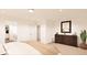 Main bedroom with large bed, dresser, and walk-in closet at , Aurora, CO 80019