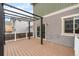 Back deck with pergola and access from the house at 10569 Worchester Dr, Commerce City, CO 80022