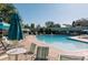 Inviting swimming pool with ample seating at 9335 E Center Ave # 11A, Denver, CO 80247