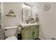 Charming bathroom with a stylish vanity and updated fixtures at 970 S Dawson Way # 10, Aurora, CO 80012