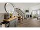 Cozy dining area with a round table and chairs, adjacent to the kitchen at 970 S Dawson Way # 10, Aurora, CO 80012