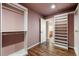 Large walk-in closet with built in shelving and hanging space at 16479 Golden Sun, Monument, CO 80132