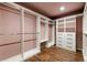 Large walk-in closet with ample shelving and hanging space at 16479 Golden Sun, Monument, CO 80132