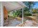 Covered patio area adjacent to the house at 6685 E Exposition Ave, Denver, CO 80224