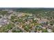 Aerial view showcasing the property's location near a school and main road at 6685 E Exposition Ave, Denver, CO 80224