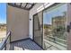 Private balcony with sliding door access from the interior at 2680 Westview Way # 55, Superior, CO 80027