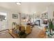 Cozy living room with a fireplace and built-in shelving at 1749 Foster Dr, Longmont, CO 80501