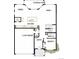 Main floor plan including kitchen, dining, Gathering room, and garage at 954 Plum Creek Ct, Brighton, CO 80601