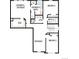 Upper floor plan with bedrooms, bathrooms, and walk in closet at 954 Plum Creek Ct, Brighton, CO 80601