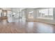 Open concept kitchen with an island and stainless steel appliances at 954 Plum Creek Ct, Brighton, CO 80601