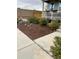 Landscaped front yard with walkway and shrubs at 14068 Harrison St, Thornton, CO 80602