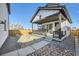 Backyard with gravel, walkway, and side yard access at 215 S 1St Ave, Superior, CO 80027