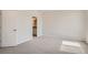 Spacious bedroom with neutral walls and carpet at 460 Millwall Cir, Castle Pines, CO 80108